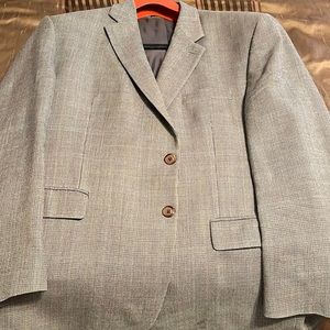 Ralph Lauren from Macys blazer. Brown, black, cream in color.